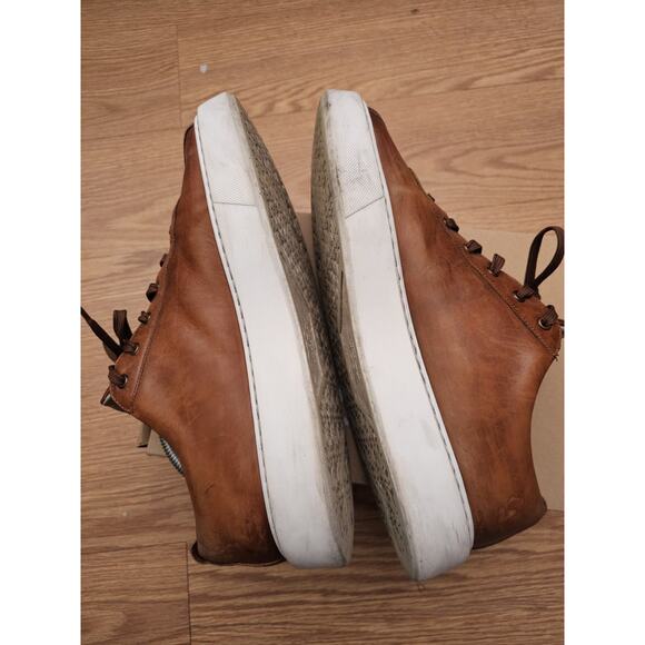 Grenson Tan Brown Leather Lace Up Trainers Men\'s Size US 10 main image 10